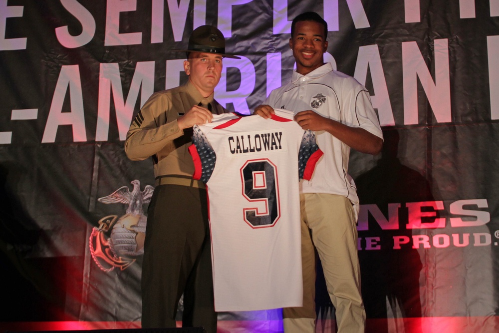 Semper Fidelis All-American Bowl jersey presentation