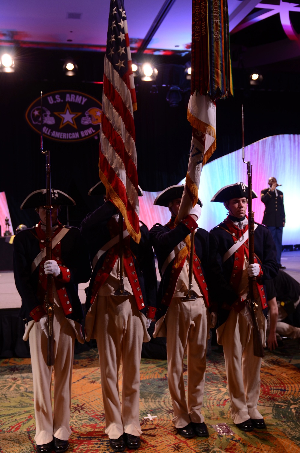 Old Guard Presents the Colors