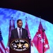 Pro Football Hall of Famer Speaks at Award Ceremony