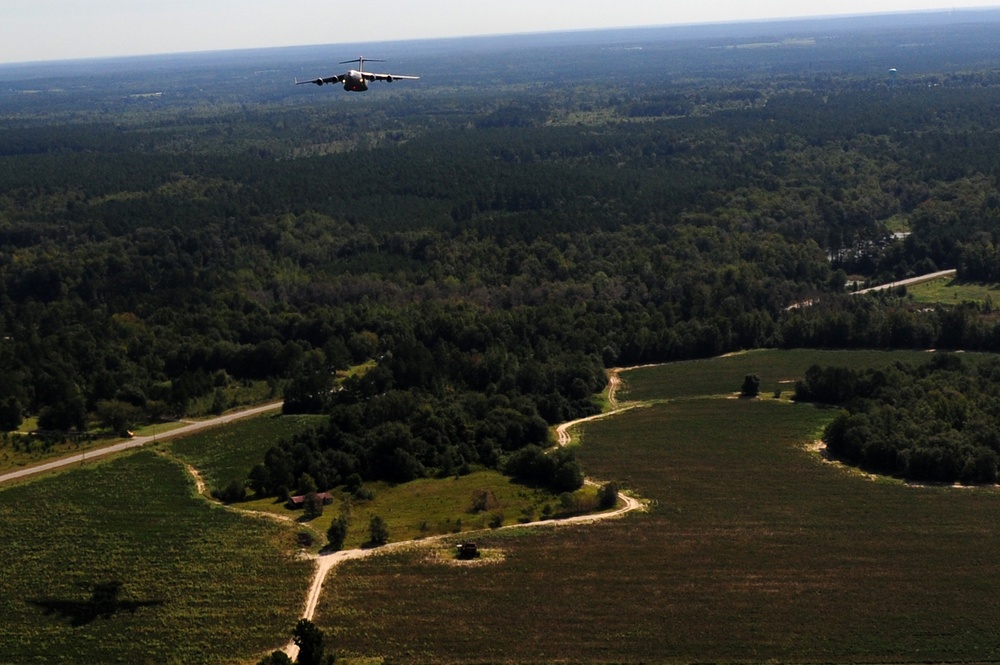 Globemaster supply drop