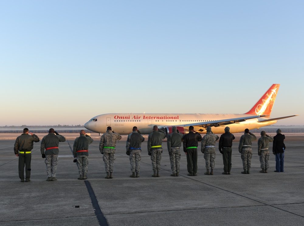 Airmen deploy from Little Rock Air Force Base