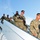 Exiting the aircraft