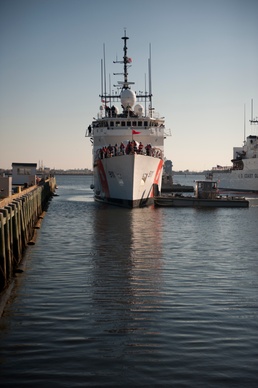 Coast Guard Cutter Forward returns to homeport