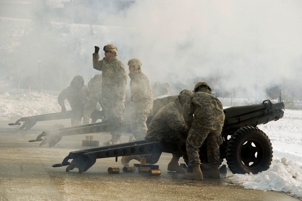 Utah Army National Guard participate in inauguration