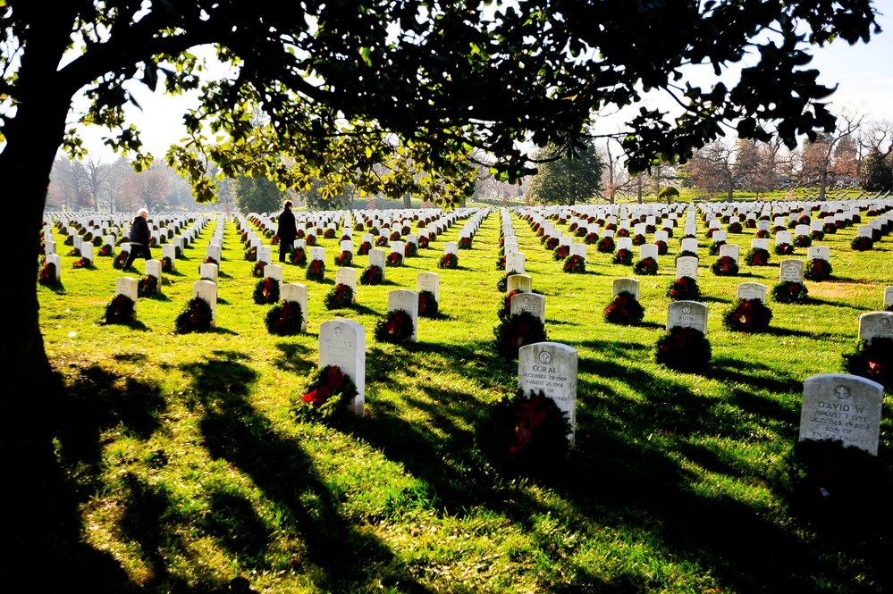 Wreaths Across America at Arlington National Cemetery