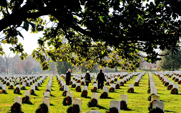 Wreaths Across America at Arlington National Cemetery