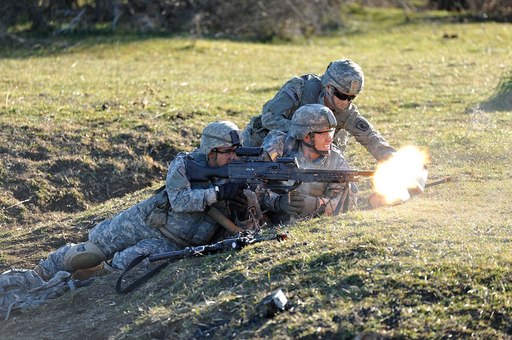 2-503rd in pre-deployment training in Monte Romano, Italy