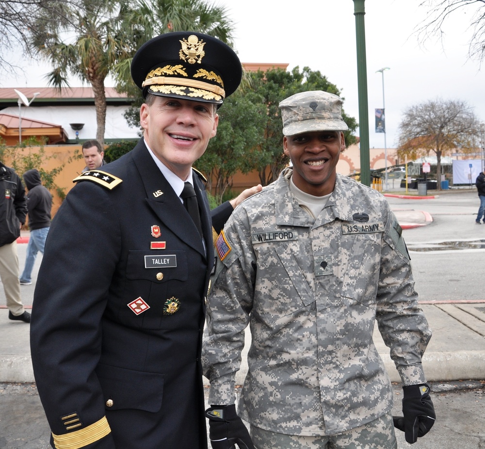 Army Reserve in 2013 All American Bowl Army Strong Zone