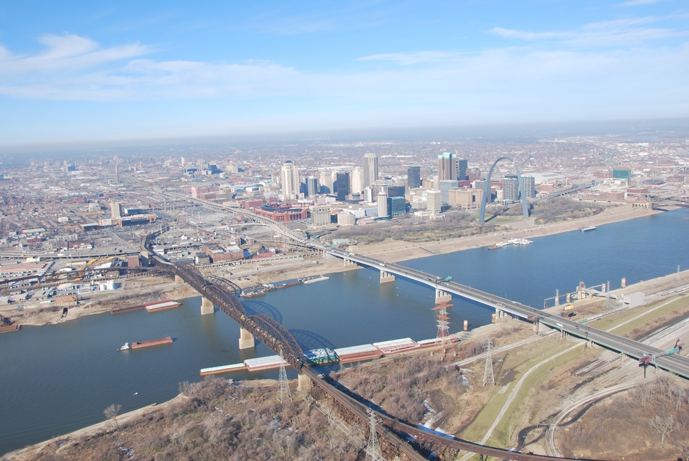 Low water on Mississippi River