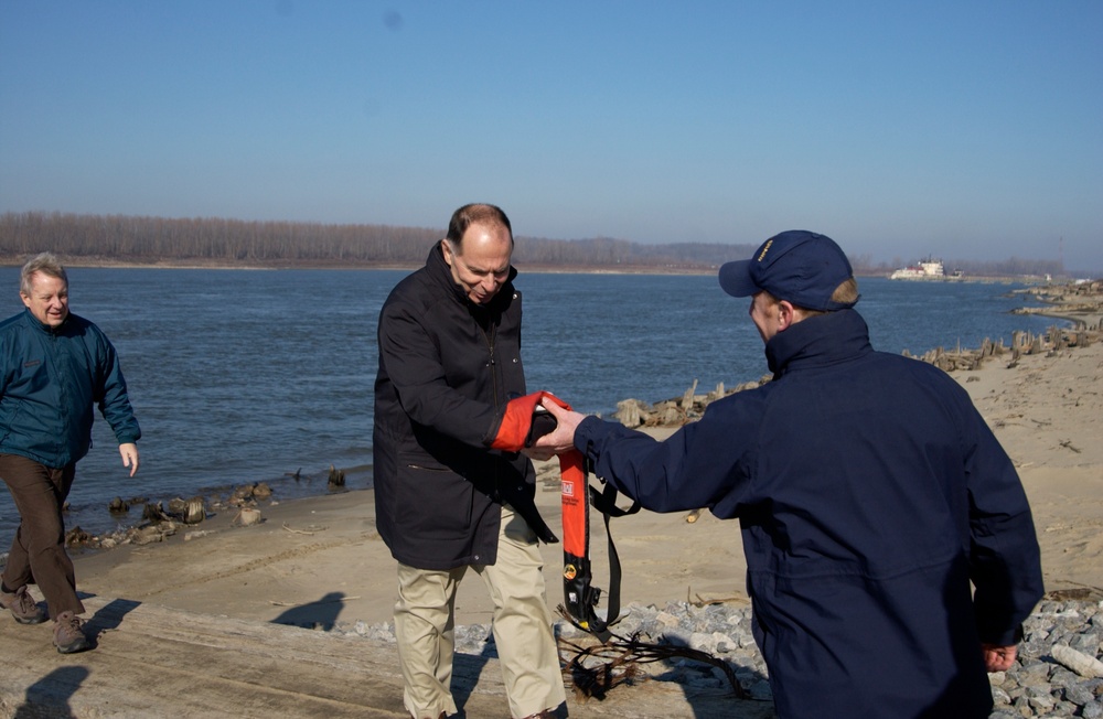 Low water on Mississippi River