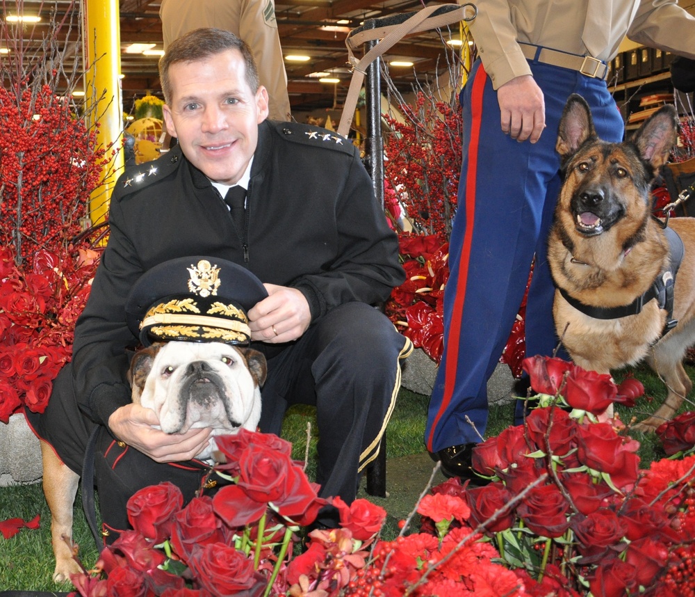 Lt. Gen. Jeffrey Talley at the 2013 Rose Parade