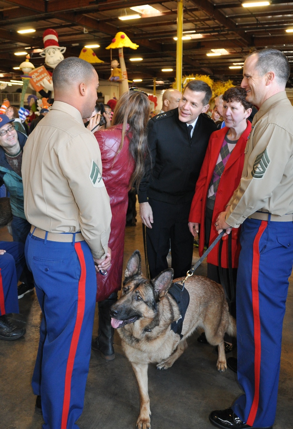 Lt. Gen. Jeffrey Talley at the 2013 Rose Parade
