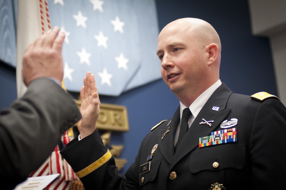 Army Under Secretary promotes old team member