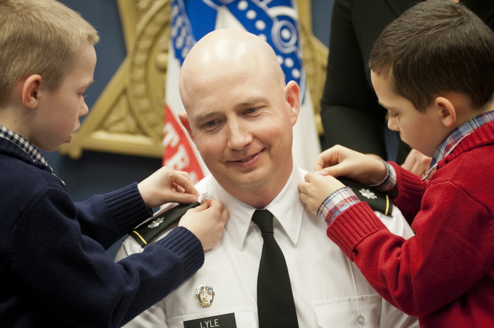 Army Under Secretary promotes old team member