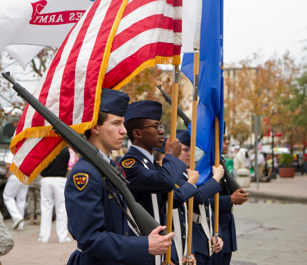 Army Reserve Ambassadors in the Orlando Citrus Parade