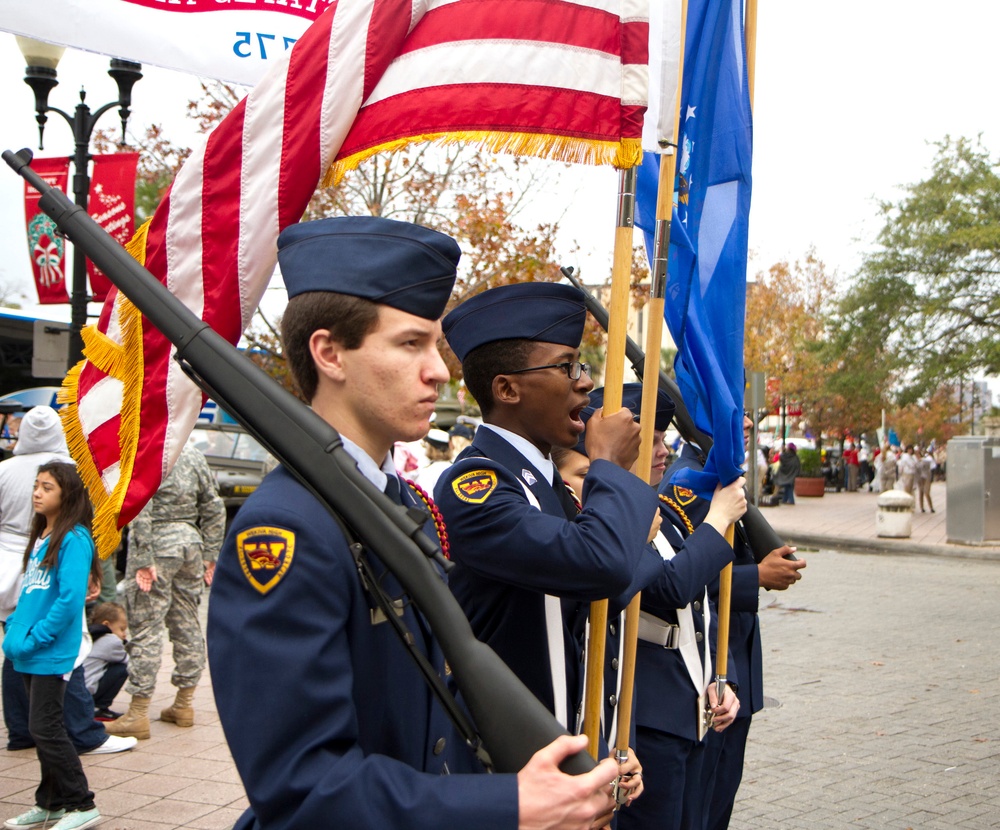 Army Reserve Ambassadors at the Orlando Cittrus Parade