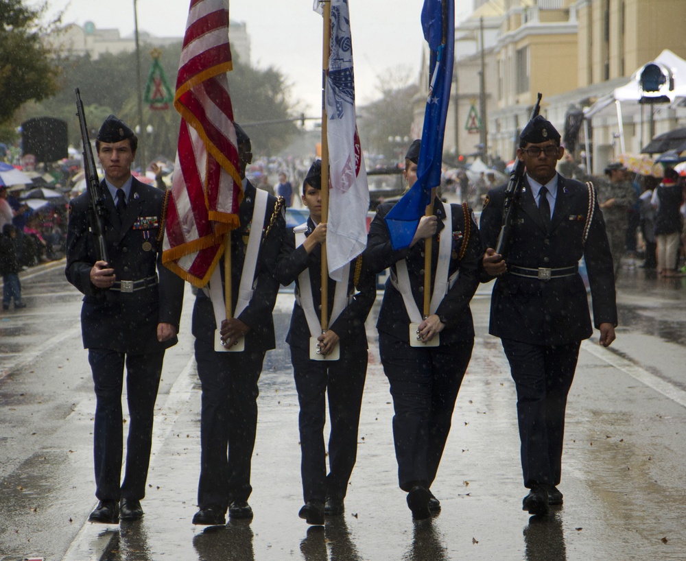 Army Reserve Ambassadors in the Orlando Citrus Parade