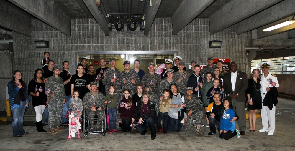 Army Reserve Ambassadors in the Orlando Citrus Parade