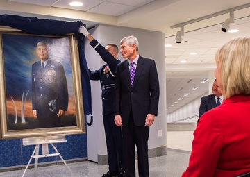 Gen. Schwartz portait unveiling