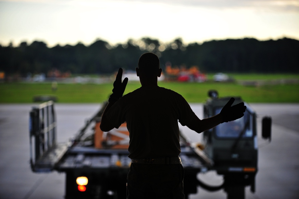 14 Airlift Squadron airdrop mission
