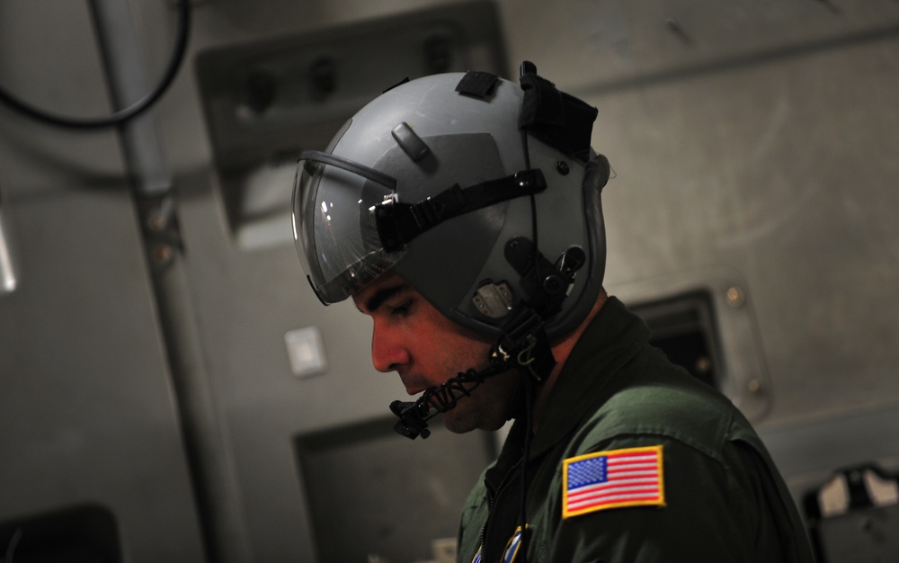 14 Airlift Squadron airdrop mission