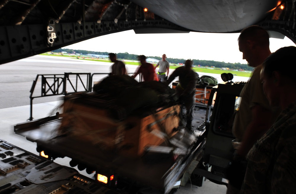 14 Airlift Squadron airdrop mission