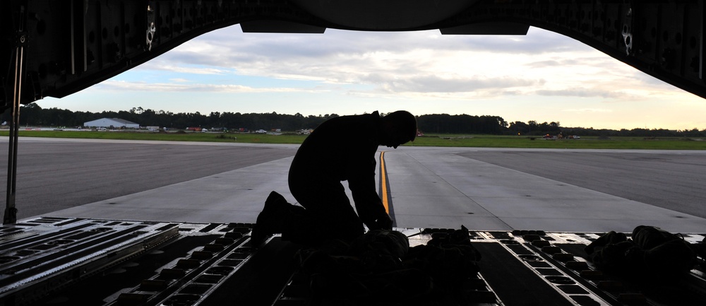 14 Airlift Squadron airdrop mission