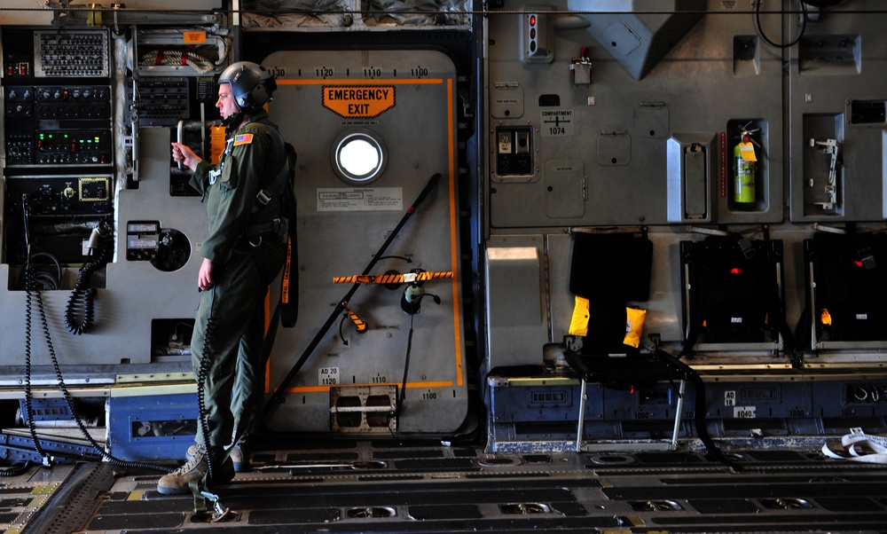 14 Airlift Squadron airdrop mission
