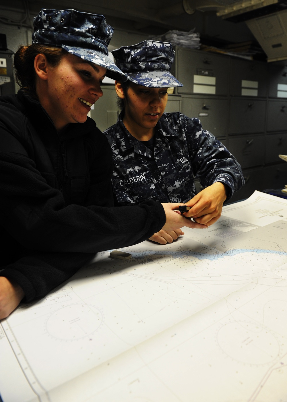 Map plotting training