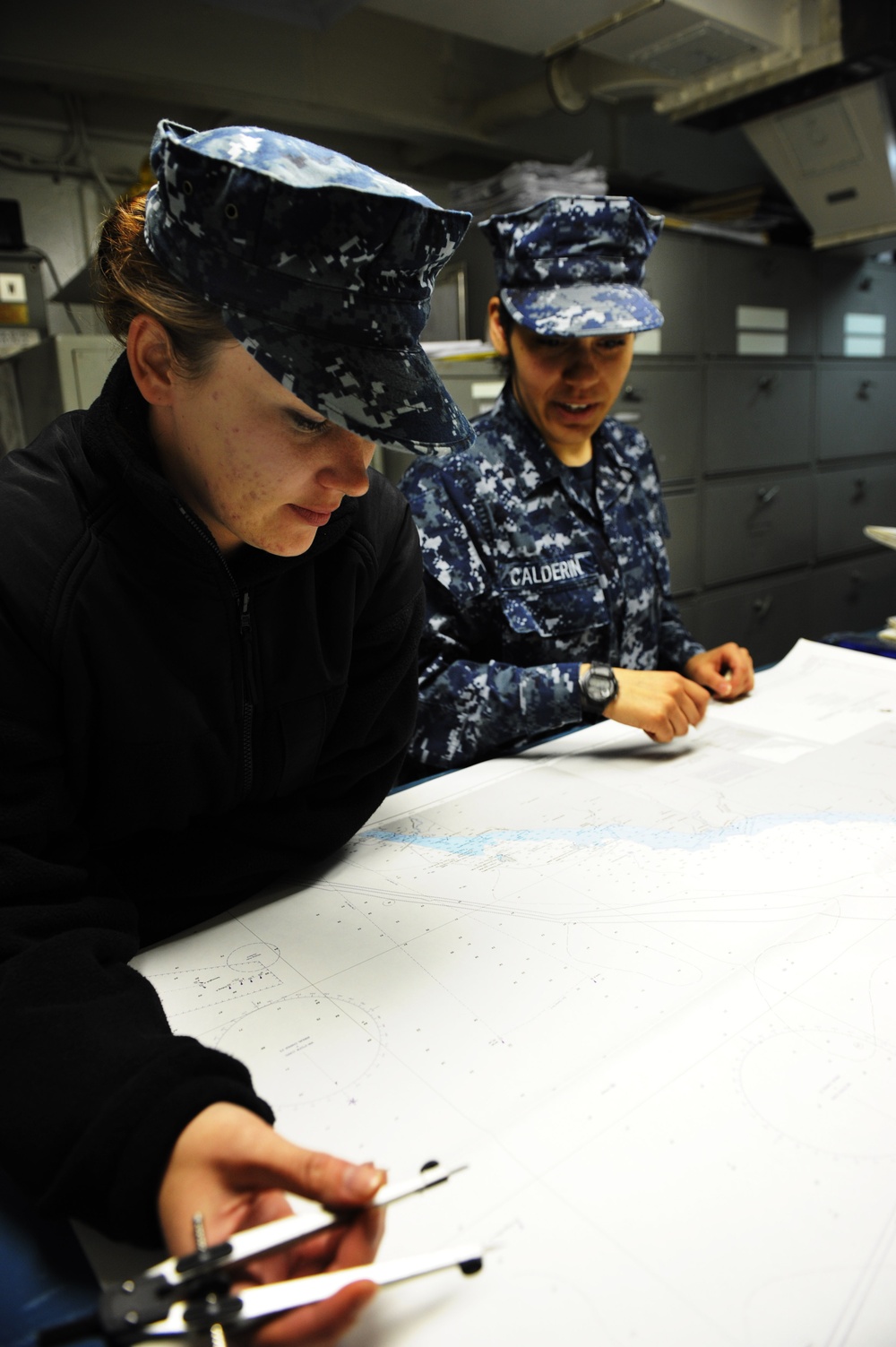 Map plotting training