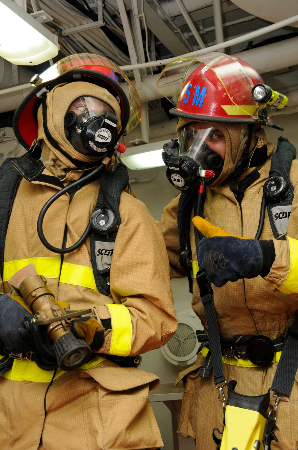 DVIDS - Images - USS Wasp firefighting exercise [Image 3 of 4]