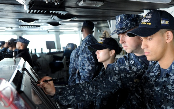 USS Nimitz action