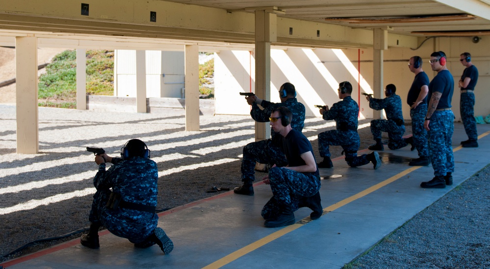 9 mm pistol qualification