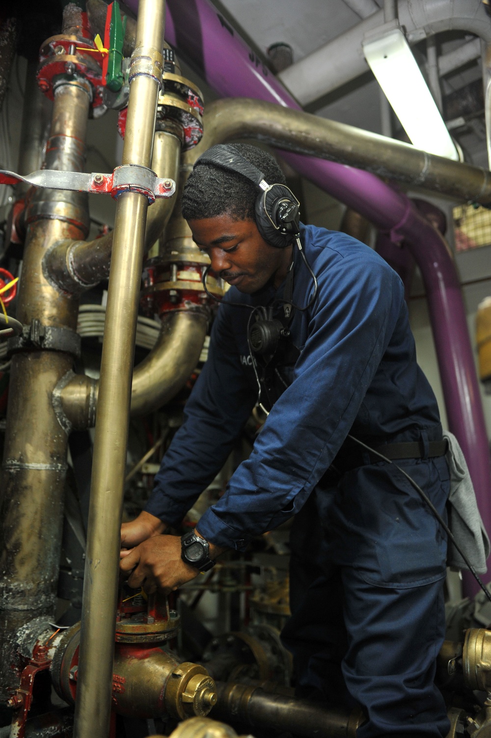 USS George Washington general quarters drill