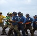 Fire drill aboard USS George Washington