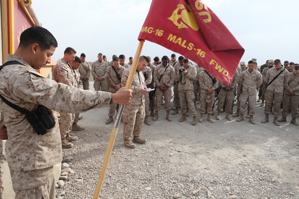 MALS-16 Dedicates Compound to Sgt. Atwell