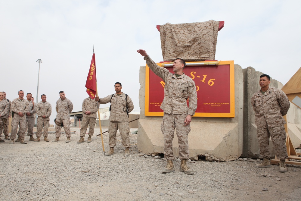 MALS-16 Dedicates Compound to Sgt. Atwell