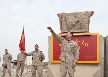 MALS-16 Dedicates Compound to Sgt. Atwell