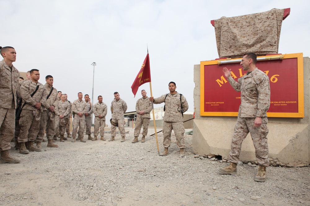 MALS-16 Dedicates Compound to Sgt. Atwell