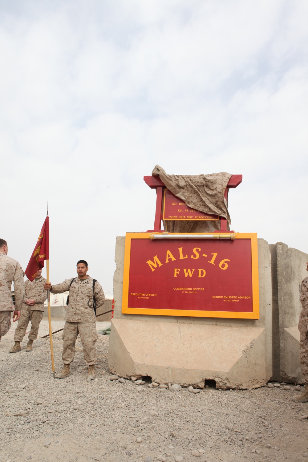 MALS-16 Dedicates Compound to Sgt. Atwell