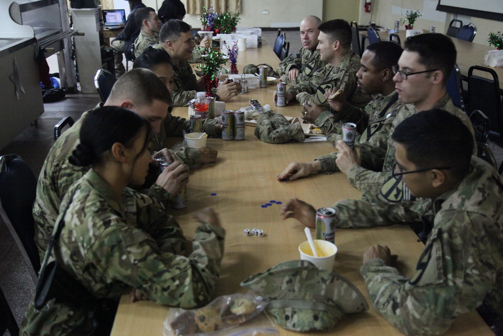 Soldiers at FOB Gamberi