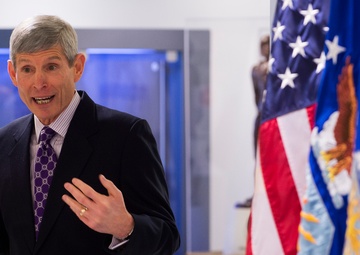 Gen. Schwartz portait unveiling