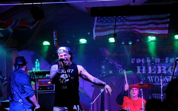 Loud and proud: 143d ESC 'Rocks Out' for Wounded Warriors