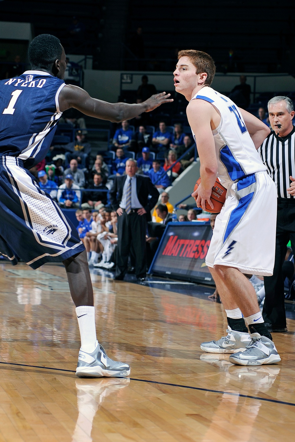 AFA men's basketball game vs. Nevada