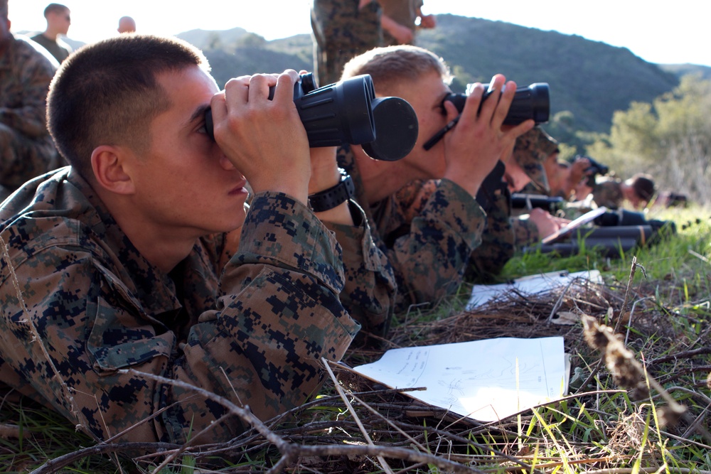 Marines take first step to become scout snipers