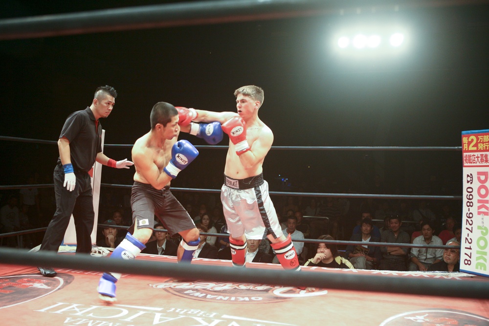 Kickboxing brings local academy, Marines together