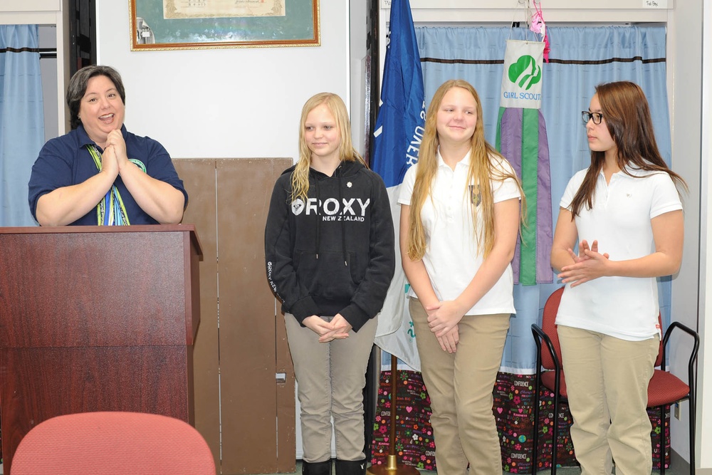 Girl Scouts receive Silver Award for community efforts