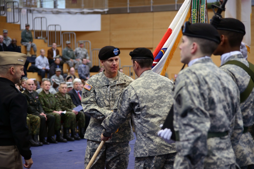 Assumption of Command for LTG Donald Campbell Jr.