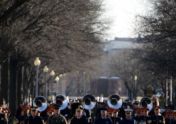 2013 presidential escort inaugural practice