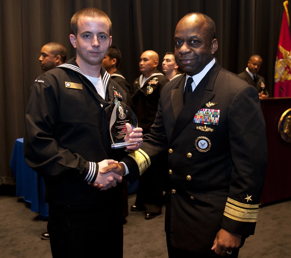 Navy Recruiting Command honors top recruiters